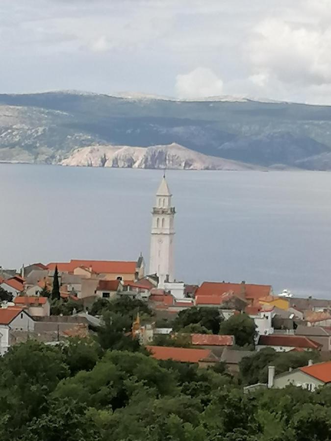 Panorama Blick Appartamento Novi Vinodolski Esterno foto