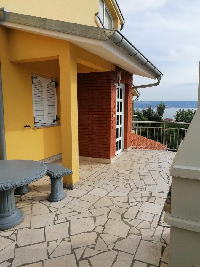 Panorama Blick Appartamento Novi Vinodolski Esterno foto